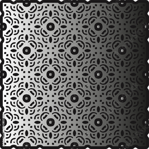 Metal pattern. Abstract metallic background. Wallpaper with repeat pattern.