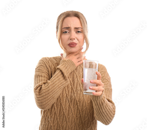 Ill young woman with dissol...