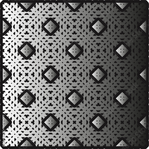 Metal pattern. Abstract metallic background. Wallpaper with repeat pattern.