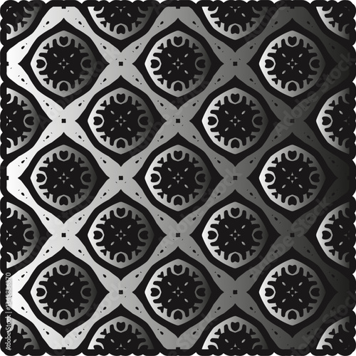 Metal pattern. Abstract metallic background. Wallpaper with repeat pattern.