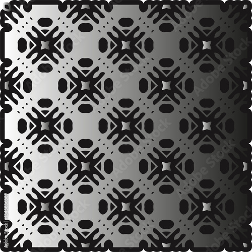Metal pattern. Abstract metallic background. Wallpaper with repeat pattern.