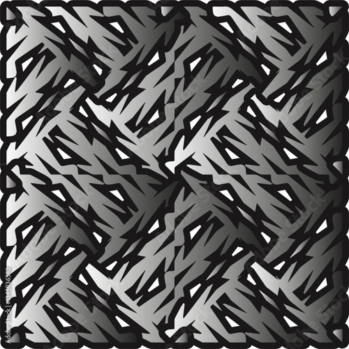 Metal pattern. Abstract metallic background. Wallpaper with repeat pattern.