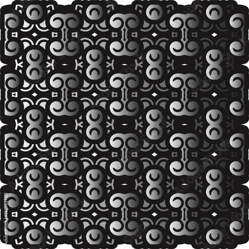 Metal pattern. Abstract metallic background. Wallpaper with repeat pattern.
