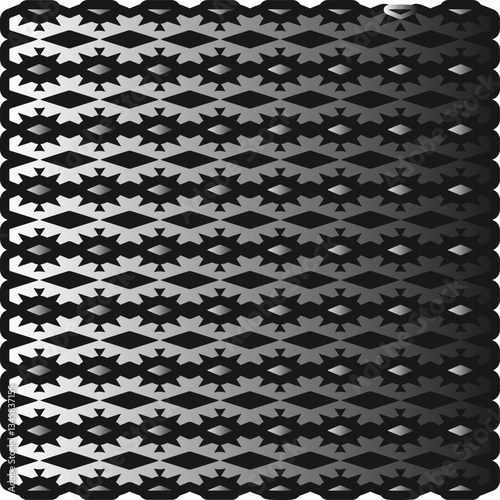 Metal pattern. Abstract metallic background. Wallpaper with repeat pattern.