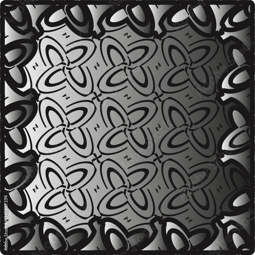 Metal pattern. Abstract metallic background. Wallpaper with repeat pattern.
