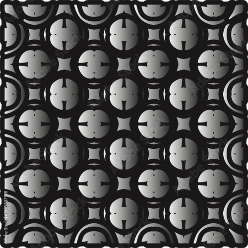 Metal pattern. Abstract metallic background. Wallpaper with repeat pattern.