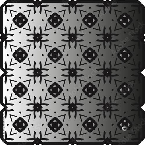 Metal pattern. Abstract metallic background. Wallpaper with repeat pattern.