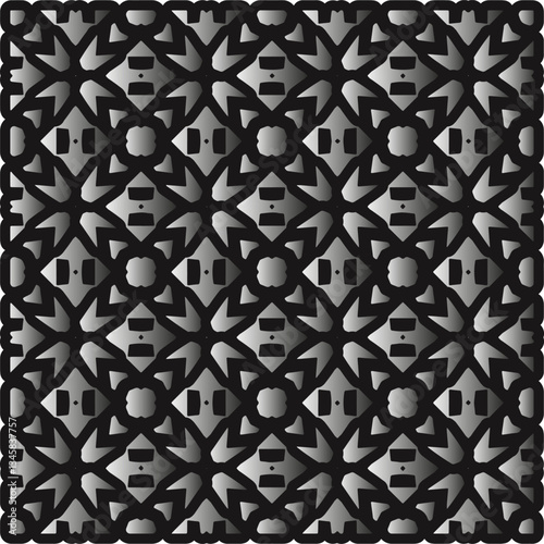 Metal pattern. Abstract metallic background. Wallpaper with repeat pattern.