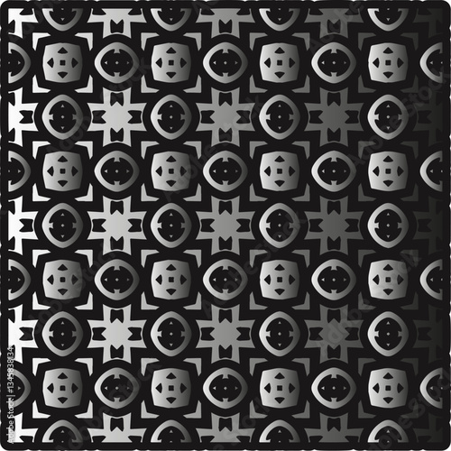 Metal pattern. Abstract metallic background. Wallpaper with repeat pattern.