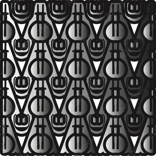 Metal pattern. Abstract metallic background. Wallpaper with repeat pattern.