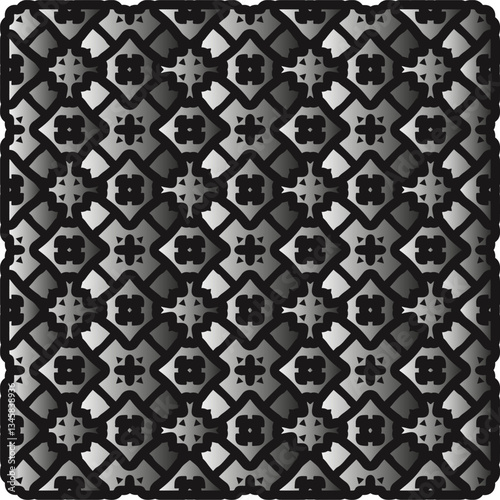 Metal pattern. Abstract metallic background. Wallpaper with repeat pattern.