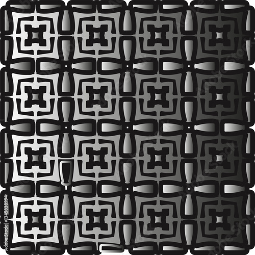 Metal pattern. Abstract metallic background. Wallpaper with repeat pattern.