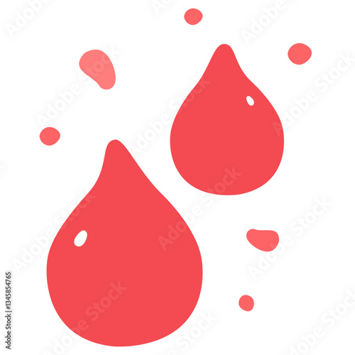 Blood drop vector illustration