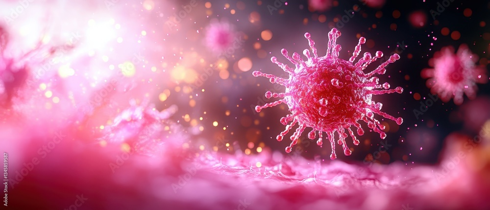 Dynamic Cinematic Portrayal of Infection with Vibrant Visuals Dynamic Cinematic Portrayal of Infection with Vibrant Visuals