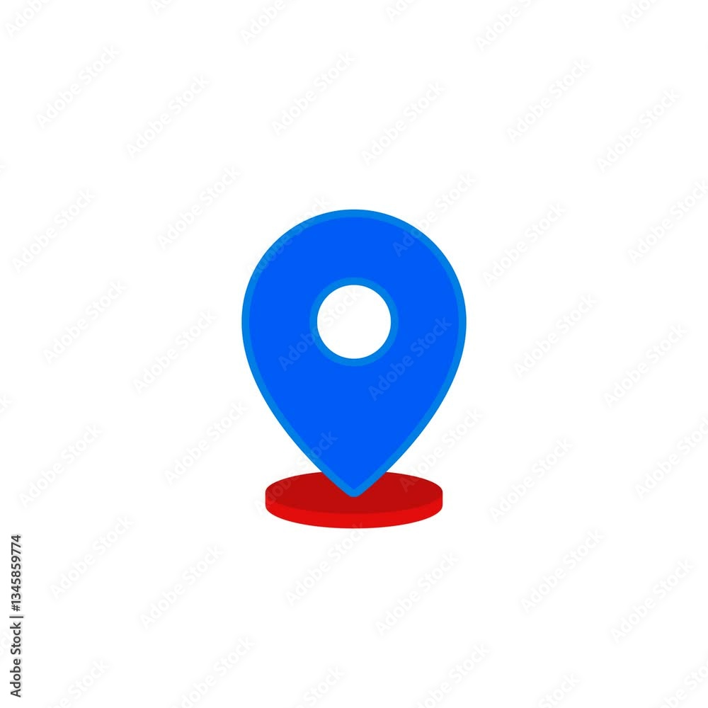 Animation of Location icon for composing maps and regions. map and location pin. pin map. location pin. location map. pin Animation of Location icon for composing maps and regions. map and location pin. pin map. location pin. location map. pin