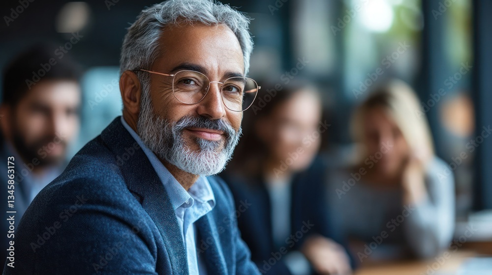 Portrait of a Confident and Successful Middle-Aged Businessman Portrait of a Confident and Successful Middle-Aged Businessman
