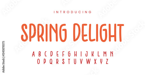 Spring Delight - Modern Chic Handwritten Font