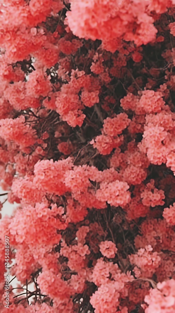 Fototapeta premium Pink Blossom Tree for Spring Bloom, Close Up.