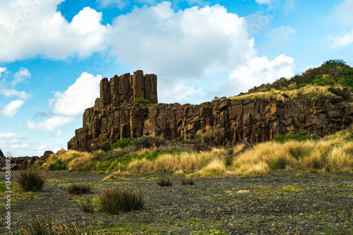 Bombo Headland Quarry Geological Site is a heritage-listed former quarry and now geological site located on a coastal headland at Bombo, in the Illawarra region