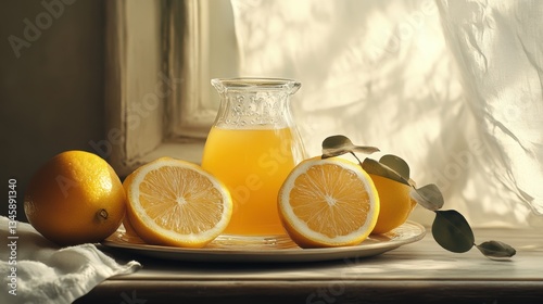 A still life photograph with inanimate objects, photographic still life, visual composition