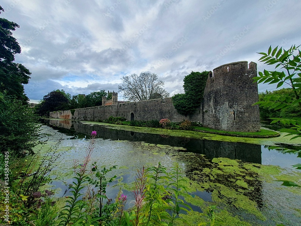 Fototapeta premium Bishop's Palace in Wells