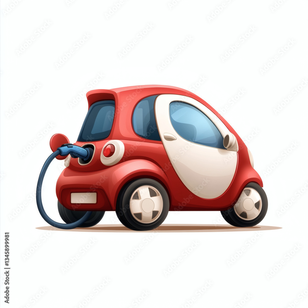 Compact Electric Car Charging in a Minimalist Style Compact Electric Car Charging in a Minimalist Style