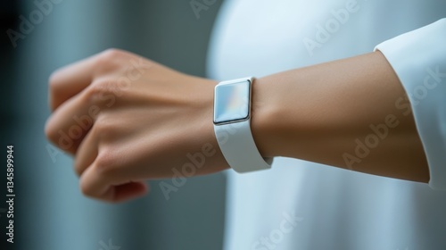 A UX design for a wearable device, intuitive gestures, user accessibility
