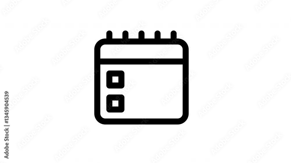 schedule animated icon schedule animated icon