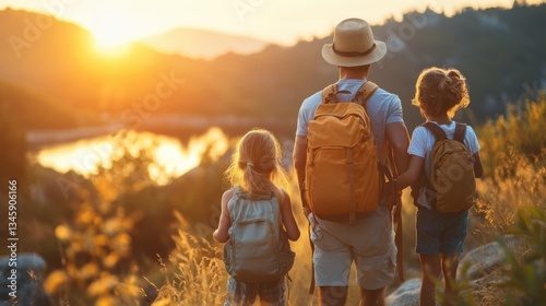 A tourism design for a family vacation, kid-friendly activities, family bonding