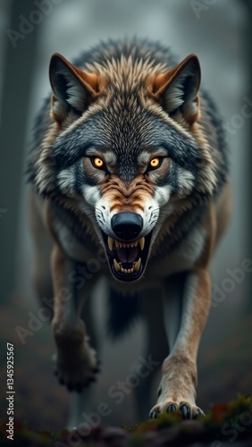 A fierce and powerful predator