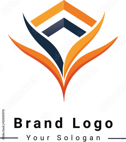 Vector company brand logo design