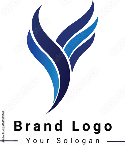 Vector company brand logo design