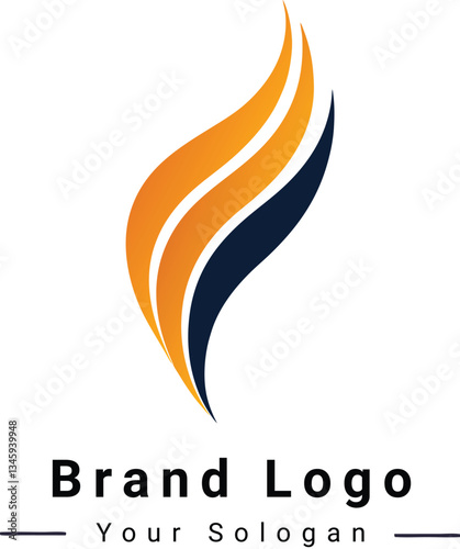 Vector company brand logo design