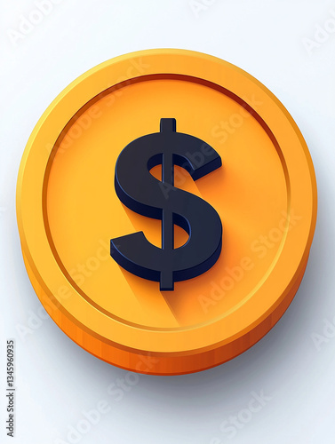 golden dollar sign