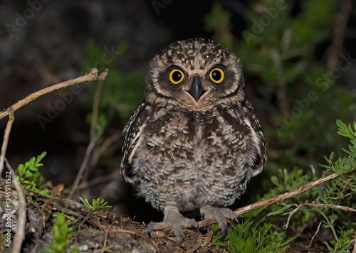 New Caledonian Owlet-Nightjar (Aegotheles savesi) – A mysterious, nocturnal bird with very few sightings.