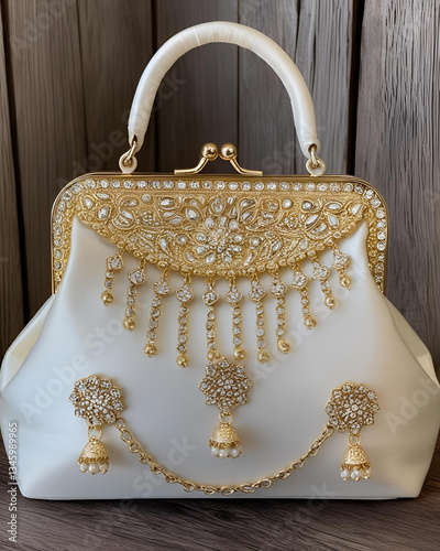 white handbag, bridal handbag, wedding purse, elegant clutch, luxury handbag, women’s bag, wedding accessory, pearl handbag, satin purse, beaded clutch, evening bag, white clutch, bridal clutch, weddi photo