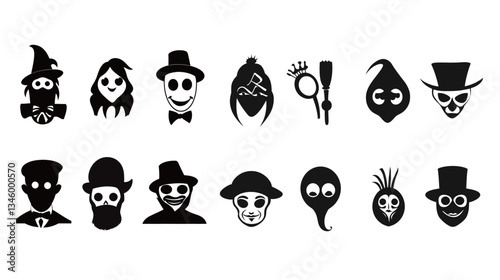 April Fools' Day Icons – Funny Prank Vector Set