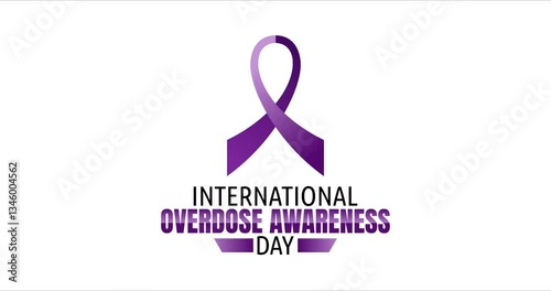 international overdose awareness day motion video, ideal for international overdose awareness day celebration