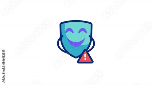 Fraud Animated Alpha Icons loop