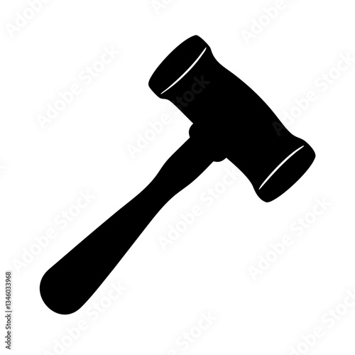 sledgehammer icon, sledgehammer silhouette vector illustration-simple silhouette illustration of sledgehammer, perfect for sledgehammer logos and icons