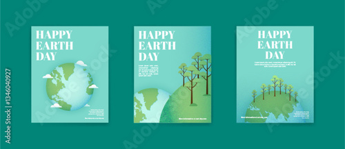 Earth day campaign banner. Banner design for a campaign to protect the environment and the earth we live on.
