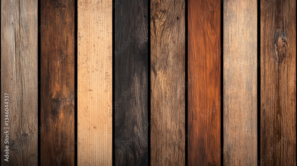 Fototapeta premium Wooden plank textures for design projects interior spaces high-quality imagery warm tones