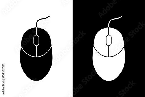 Download Computer Mouse Icon Simple & Modern Vector.