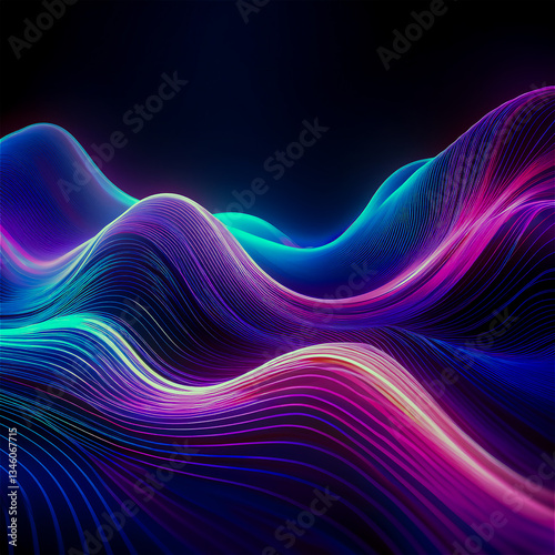 abstract fractal background