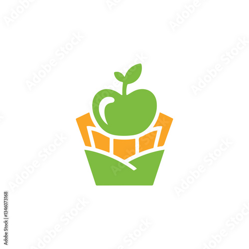food vector silhouette clip art logo illustration