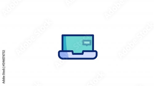 Online Test Animated Alpha Icons loop
