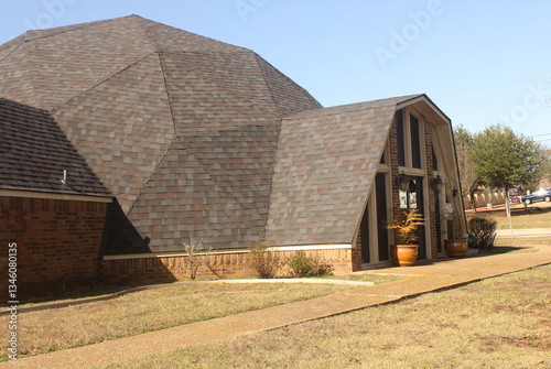 Geodesic Building Located in Rural East Texas