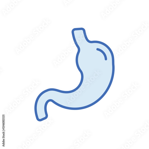 stomach Vector icon