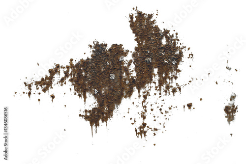 Metal rust isolated transparent background png