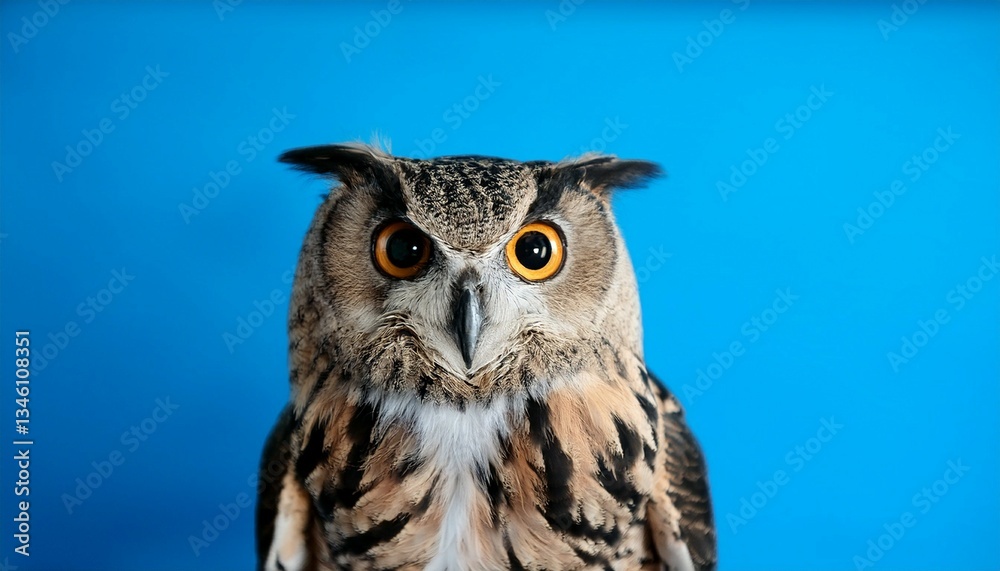 majestic detailed owl, owl sharp eyes close-up, intricate feather patterns owl, isolated owl cutout blue background, nocturnal bird wildlife photography, high-resolution owl PNG, realistic owl isolate majestic detailed owl, owl sharp eyes close-up, intricate feather patterns owl, isolated owl cutout blue background, nocturnal bird wildlife photography, high-resolution owl PNG, realistic owl isolate